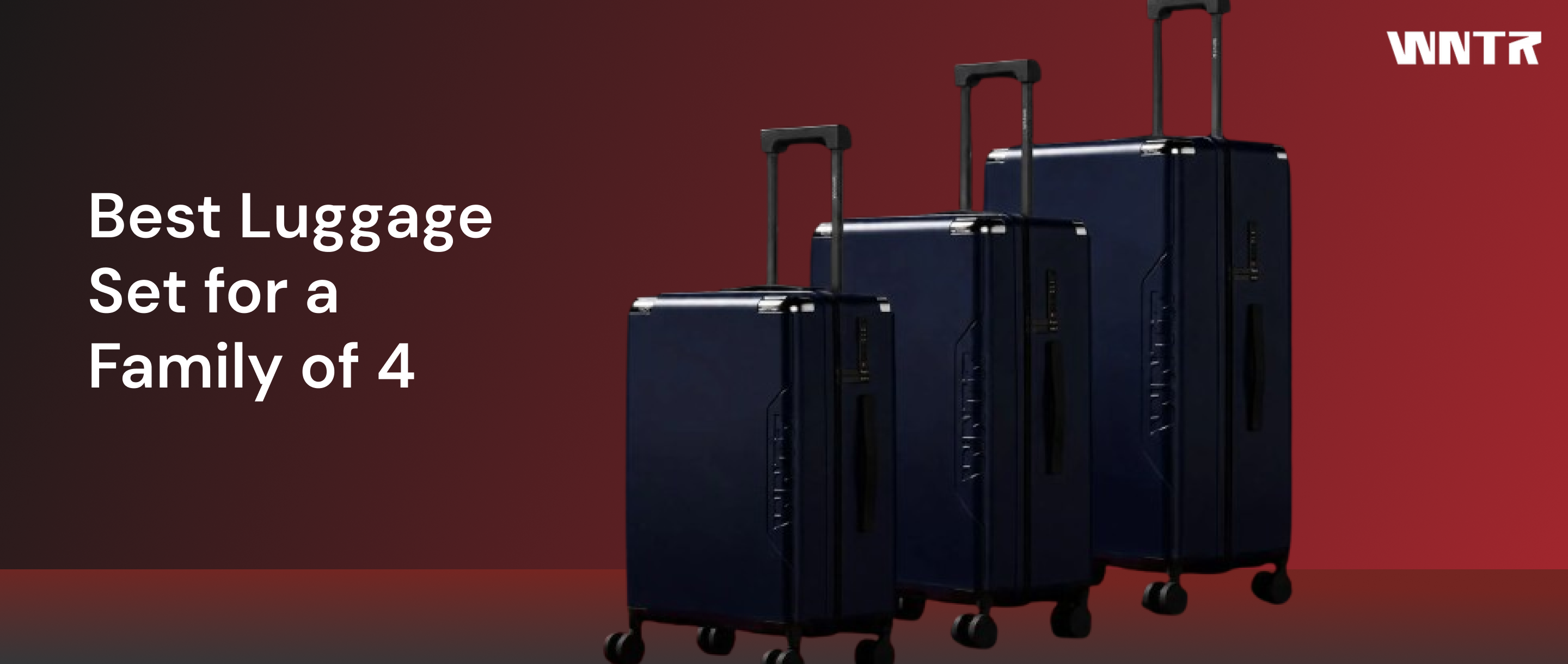 Best Luggage Set for a Family of 4