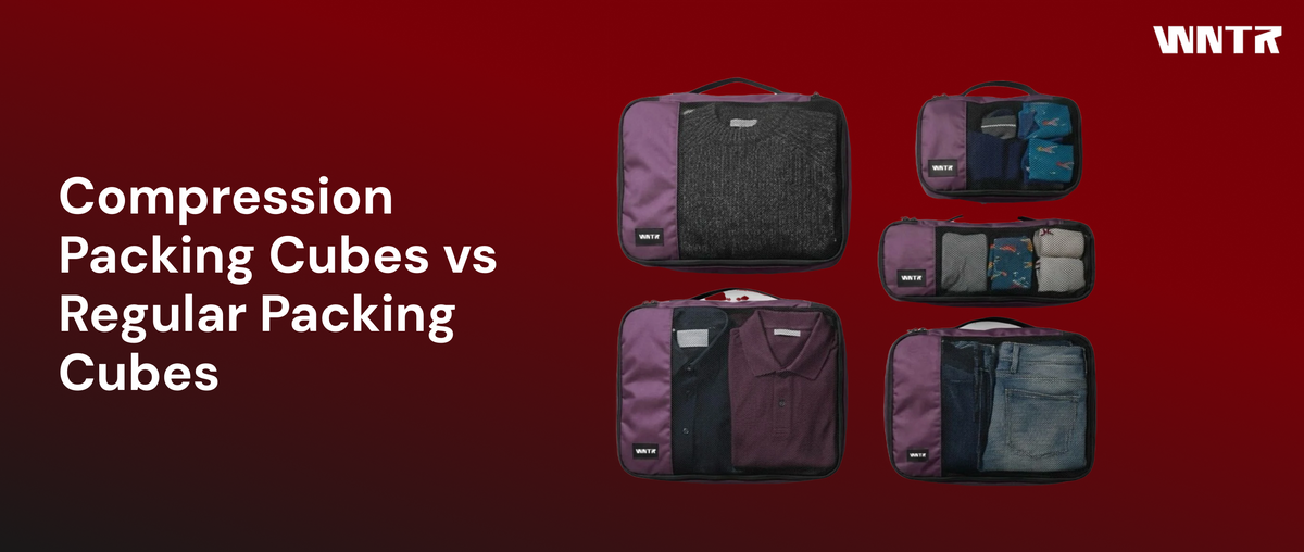 Compression Packing Cubes vs Regular Packing Cubes