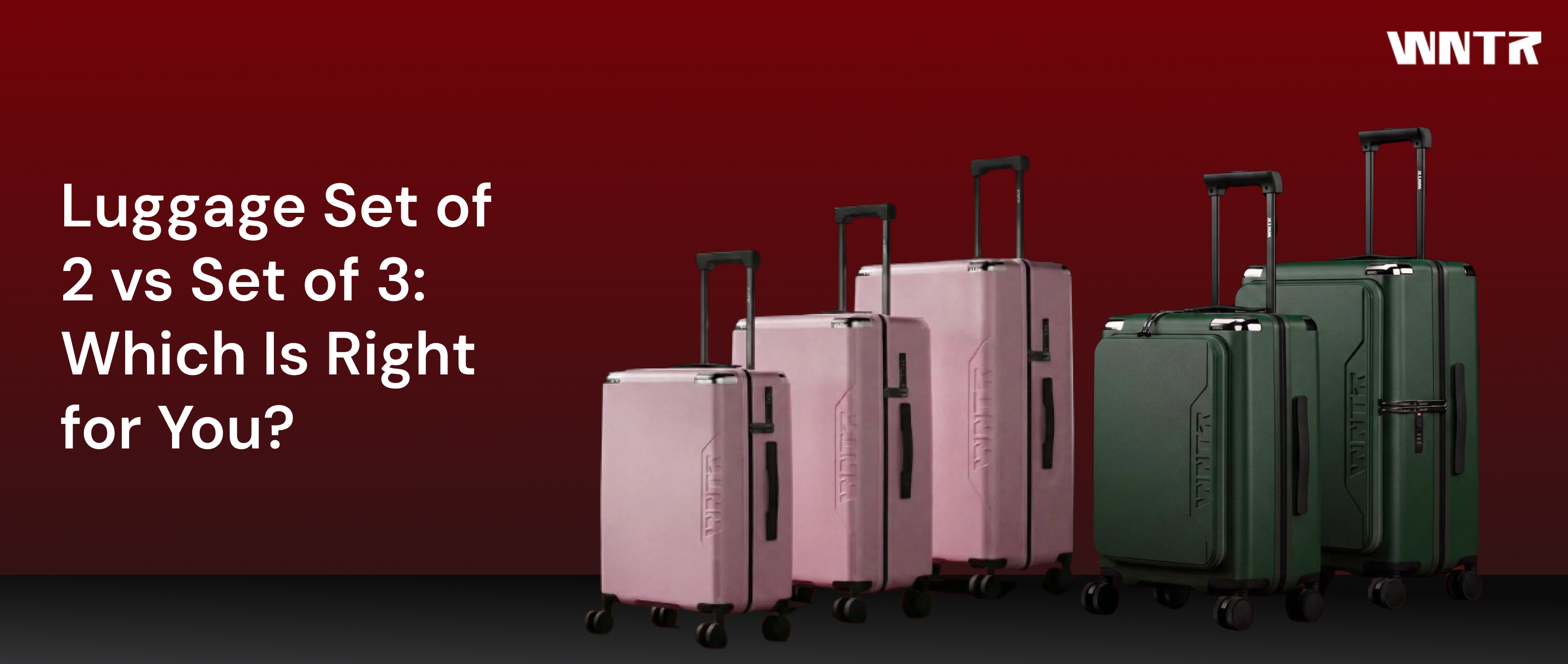 Luggage Set of 2 vs Set of 3: Which Is Right for You?