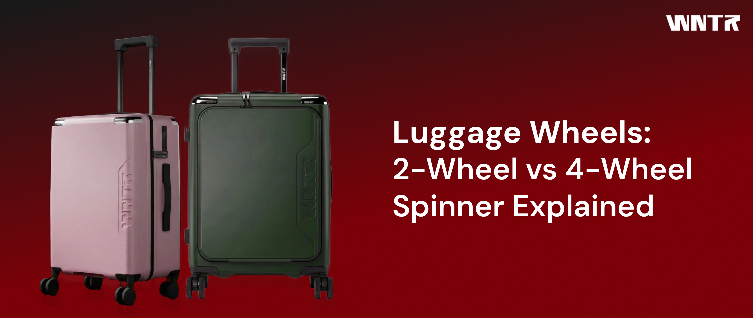 Luggage Wheels: 2-Wheel vs 4-Wheel Spinner Explained