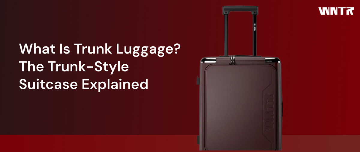 What Is Trunk Luggage? The Trunk-Style Suitcase Explained