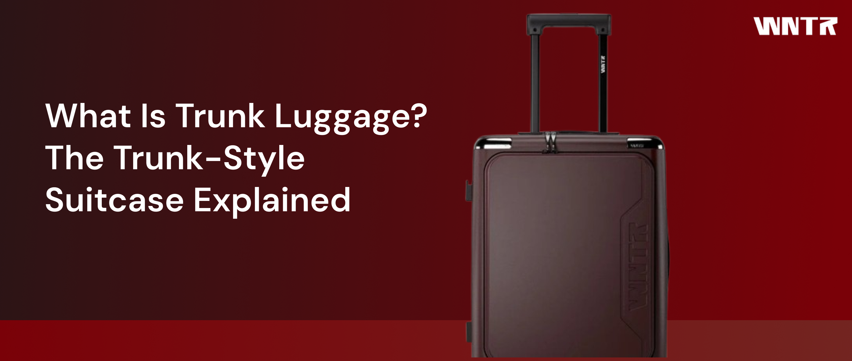 What Is Trunk Luggage? The Trunk-Style Suitcase Explained