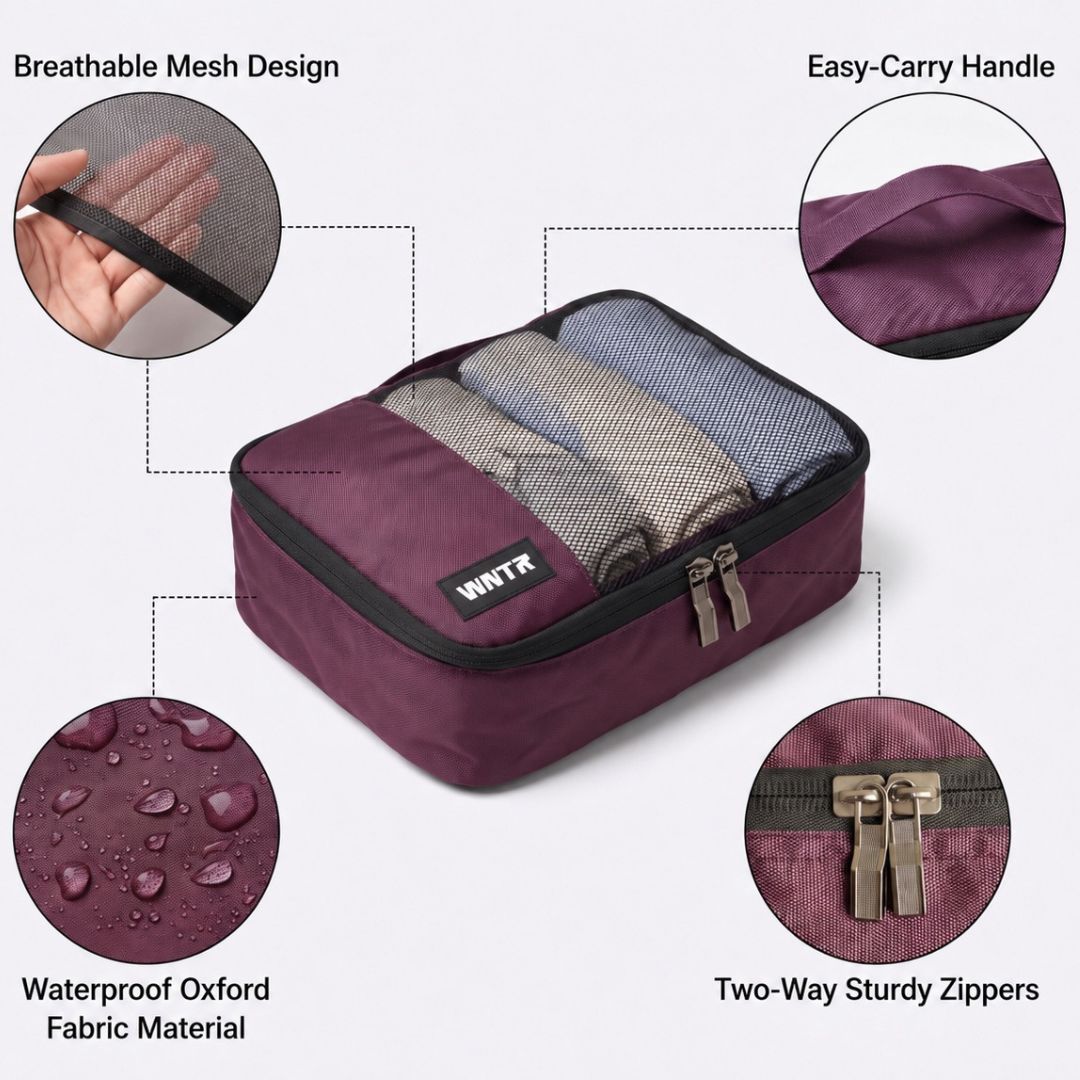 Set of 5 WNTR Packing Cubes