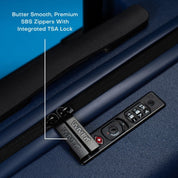 WNTR cabin luggage carry on trolley bag