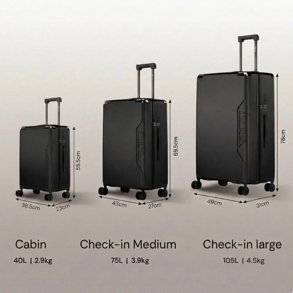 DAWN X Set Of 3 Luggage | 80:20 Trunk-Style Luggage – WNTR