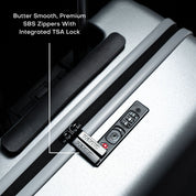 WNTR cabin luggage carry on trolley bag
