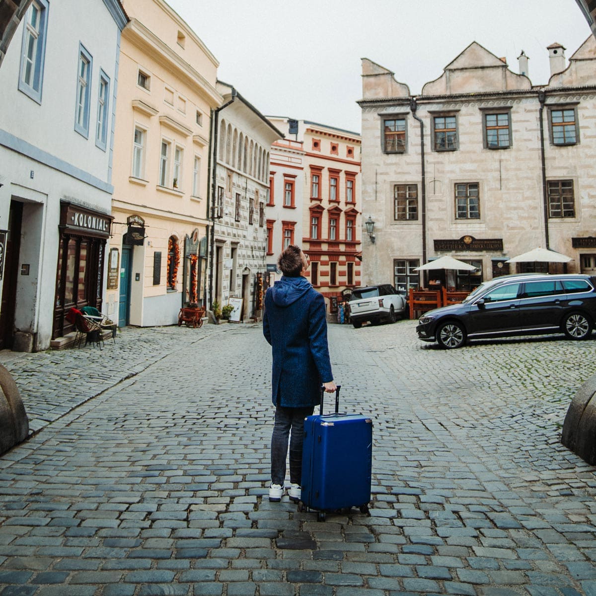 Oversized travel trolley bag

