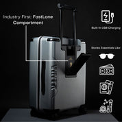 WNTR cabin luggage carry on trolley bag