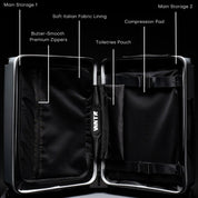 WNTR cabin luggage carry on trolley bag