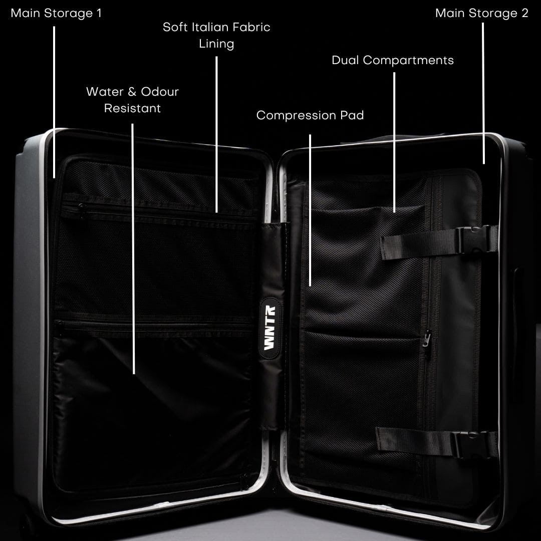 Set of 2 | Largest Medium & Large Check-In Bags with Lifetime