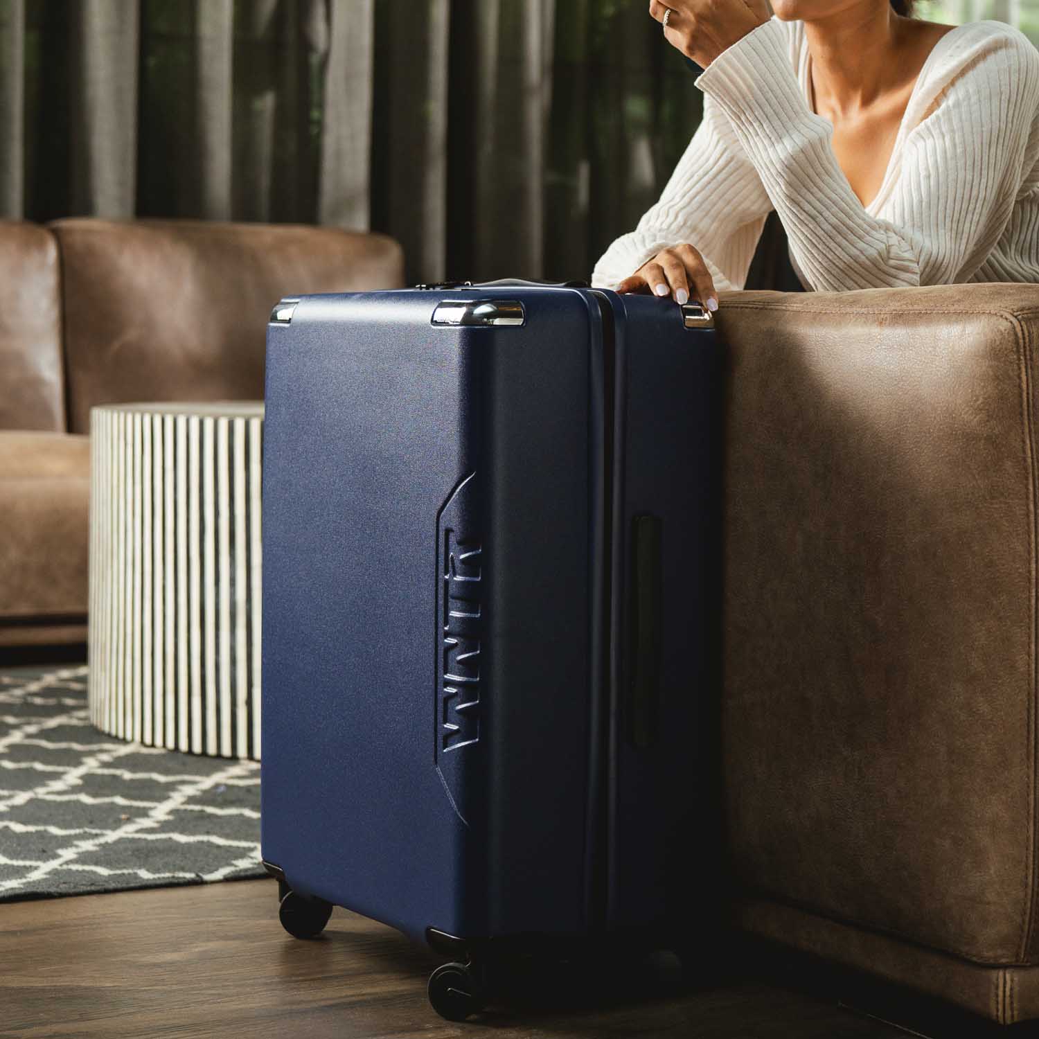 YUKETEN Travel Bag 8536.0 新品未使用　作り込みが違う Set of 2 | Largest Medium & Large Check-In Bags with Lifetime