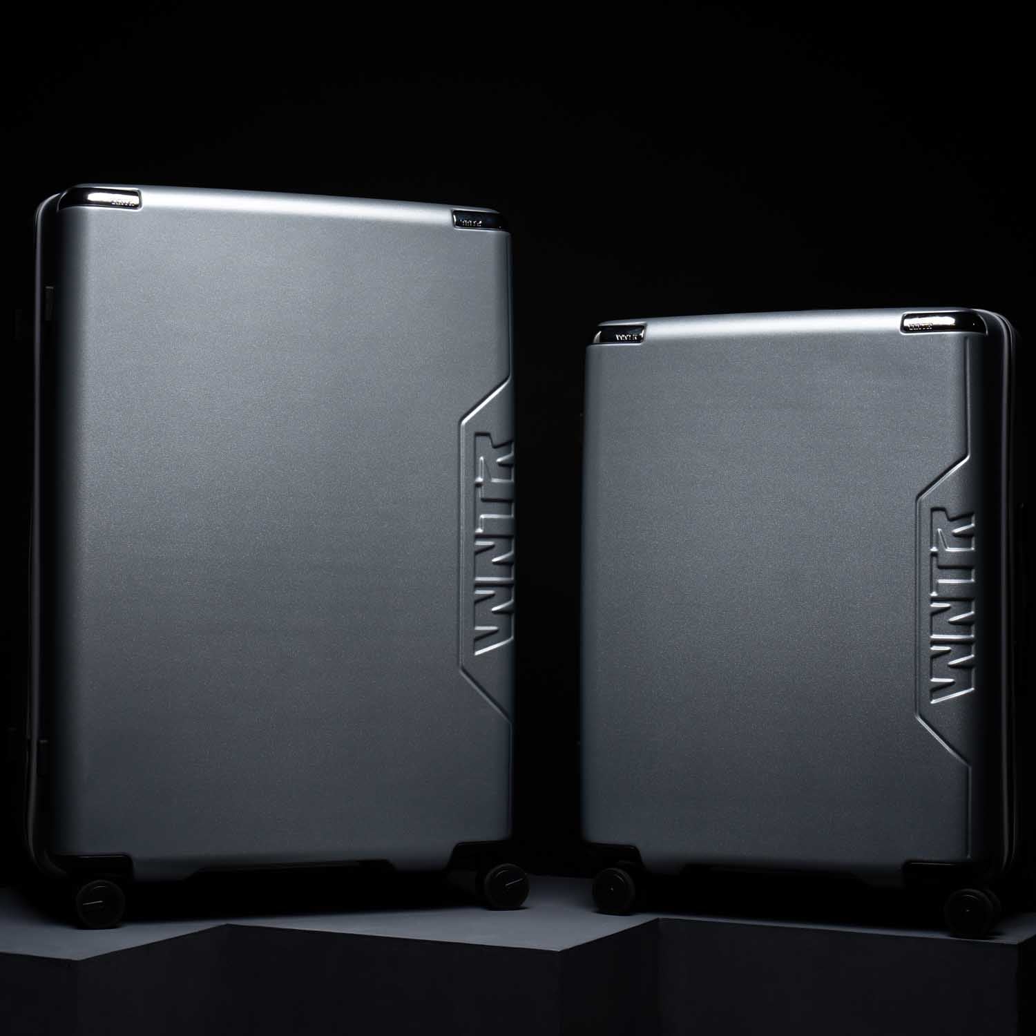 Medium size trolley, large travel bag wheels